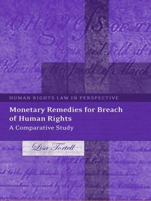 cover image of Monetary Remedies for Breach of Human Rights